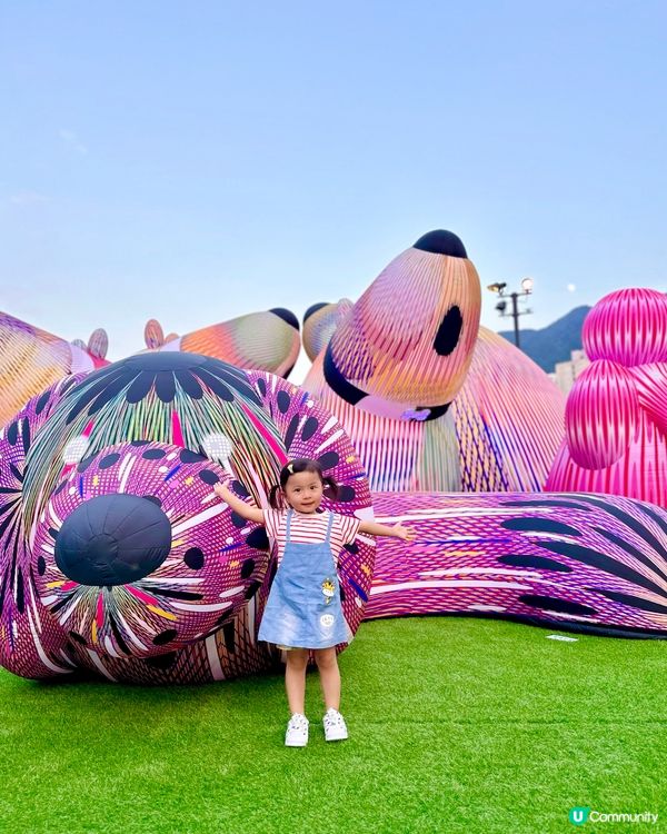 打卡好去處😍😍東涌東薈城🐶光影派對🌟