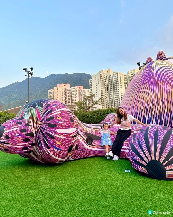 打卡好去處😍😍東涌東薈城🐶光影派對🌟