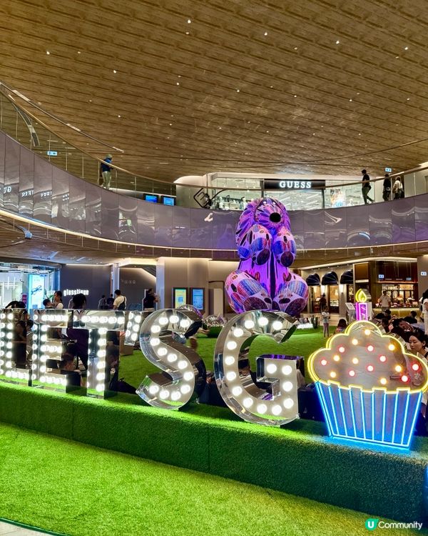 打卡好去處😍😍東涌東薈城🐶光影派對🌟