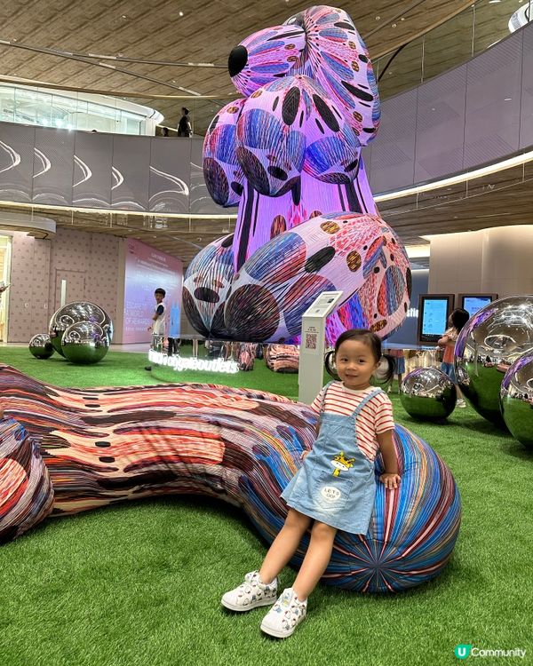 打卡好去處😍😍東涌東薈城🐶光影派對🌟