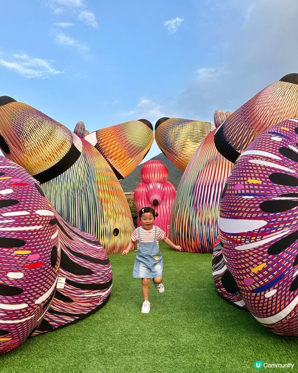 打卡好去處😍😍東涌東薈城🐶光影派對🌟