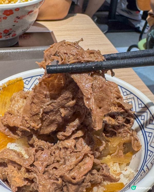 【旺角｜深夜也能吃到香港品牌的牛丼飯】