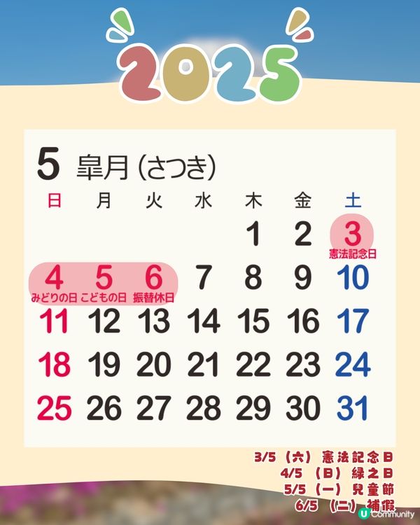 日本國定假期2025全攻略🇯🇵避人潮慳錢必讀🔥呢兩個月份唔好去😳⁉️