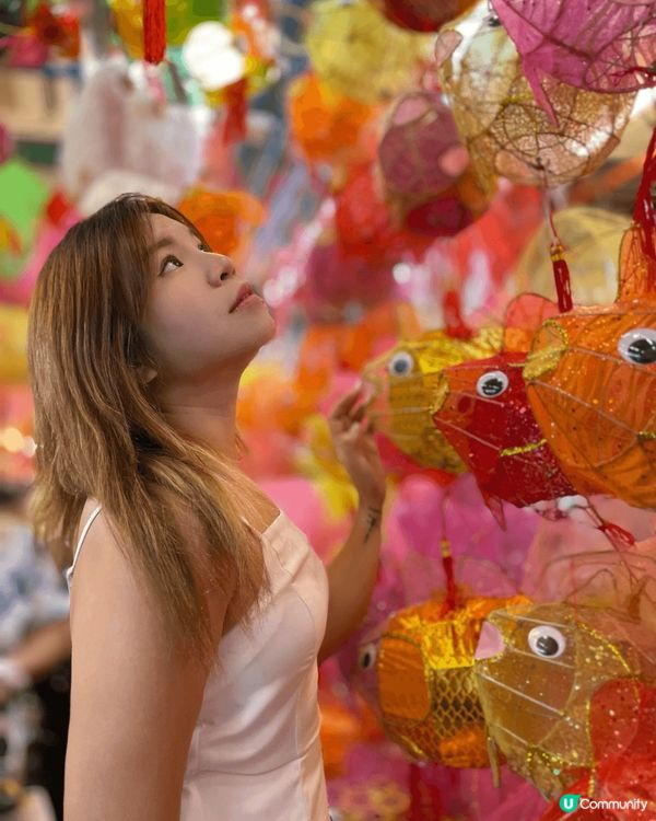 每逢中秋節，元朗大橋街街市入面都會出現一條燈籠街吸引唔少市民...