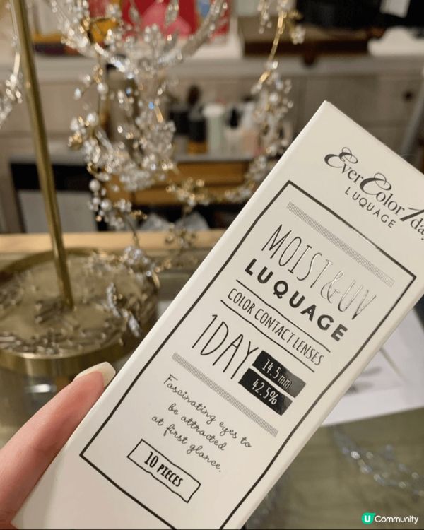 超級推介這款one day Con～舒服又易戴～顯色度好滿意...