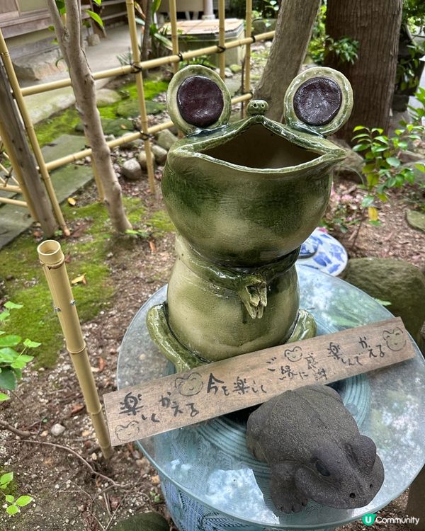 如意輪寺：🐸🐸蛙的奇幻世界