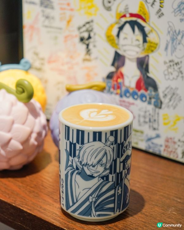 竟然有海賊王嘅咖啡店