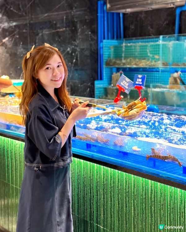 😍 自己夾海鮮! 深圳首家純蒸氣海鮮自助餐