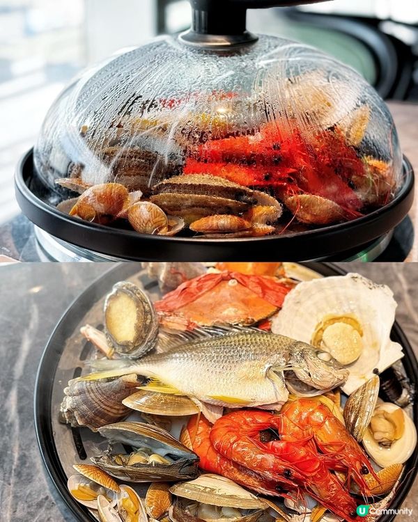 😍 自己夾海鮮! 深圳首家純蒸氣海鮮自助餐