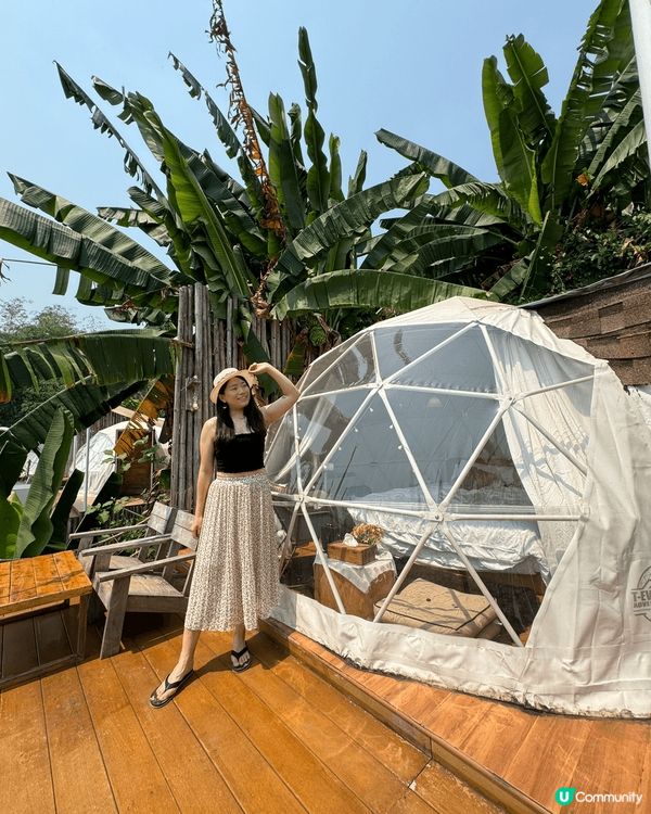 去清邁一定要去glamping！仲有遷偢玩，又打卡又好玩！