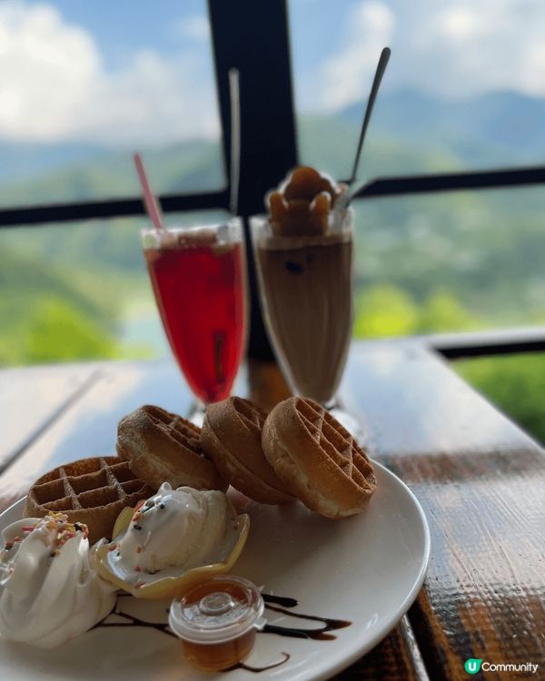 最美的咖啡店，隨便拍都很美！天氣好的話，風景真是如畫般！