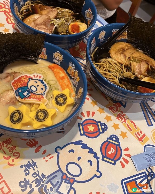 銅鑼灣既富山麵家，經常會和不同的IP出聯乘，而且它做的聯乘都...