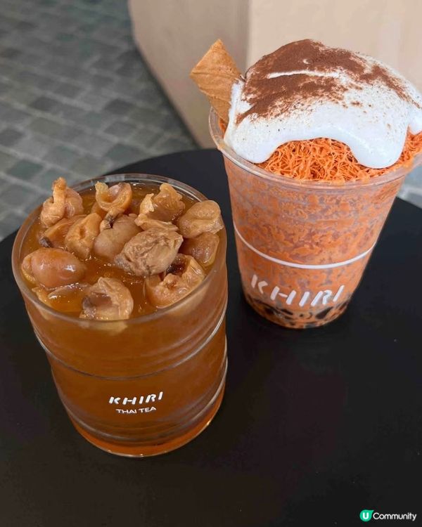 🇹🇭泰國本土奶茶品牌Khiri的泰奶冰沙！
