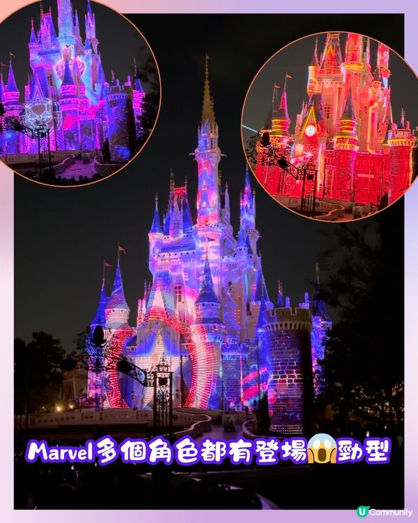 東京迪士尼樂園最新🌟城堡煙火光影秀😍附時間表+觀賞Tips