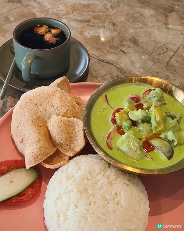 抵食泰國午餐 😋  $72 嘆椰香青咖哩雞 🐔