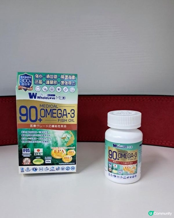 【醫療級奧米加3魚油丸】