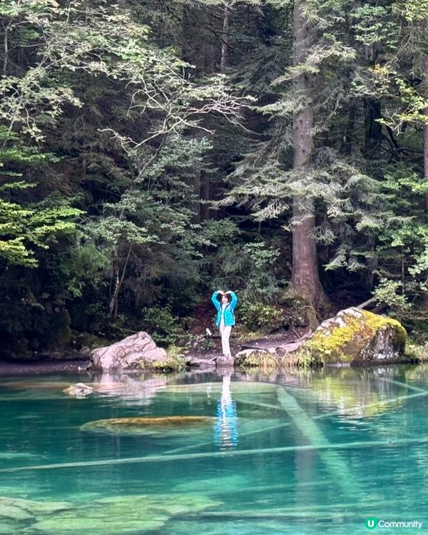 山卡啦㊙️遊 瑞士Switzerland-藍湖Blausee