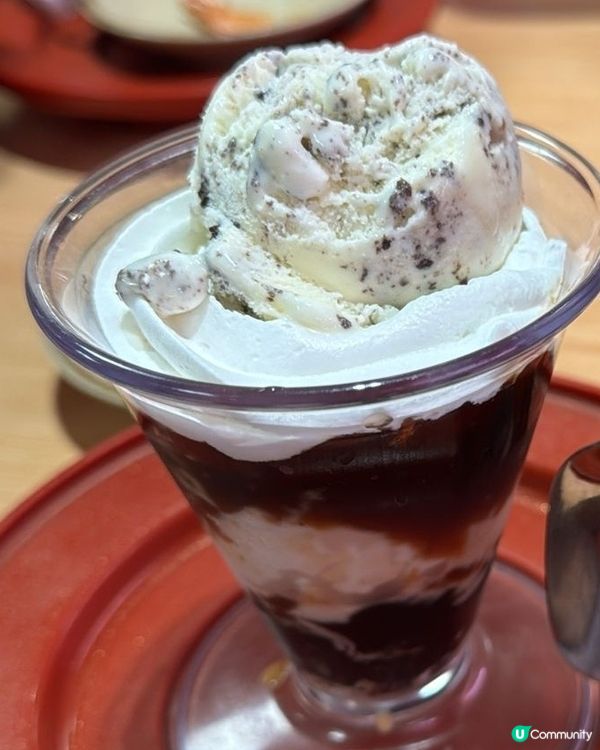 壽司郎甜品新寵🍨曲奇雪糕意式咖啡芭菲！