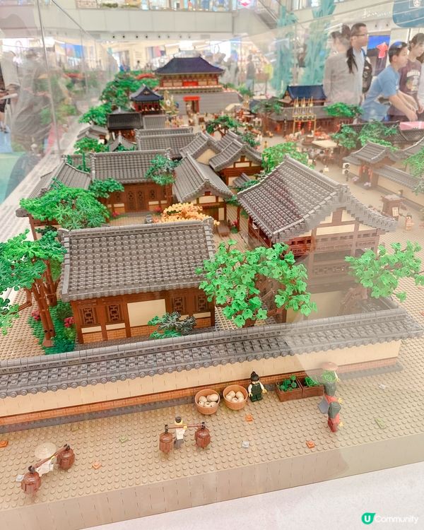 沙田驚現巨型樂高清明上河圖！🤩