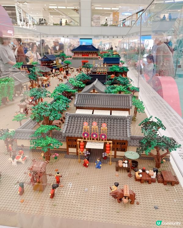 沙田驚現巨型樂高清明上河圖！🤩