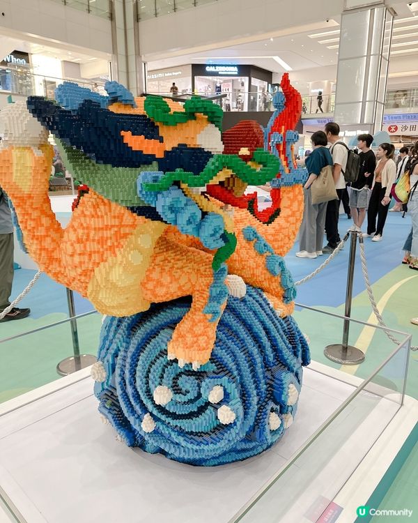 沙田驚現巨型樂高清明上河圖！🤩