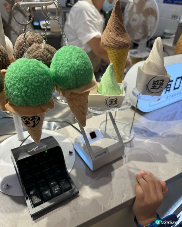 即日現製的冰淇淋（野人先生）深圳書城
