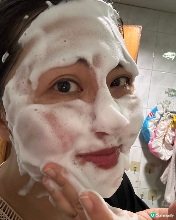 🤗令皮膚瞬間潔白的洗臉泡泡🫧