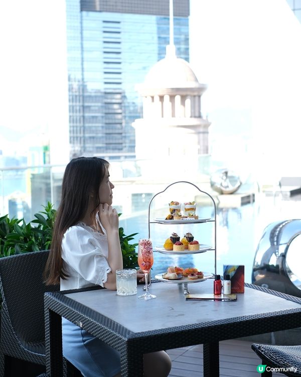 銅鑼灣池畔嘆下午茶☀️🍹