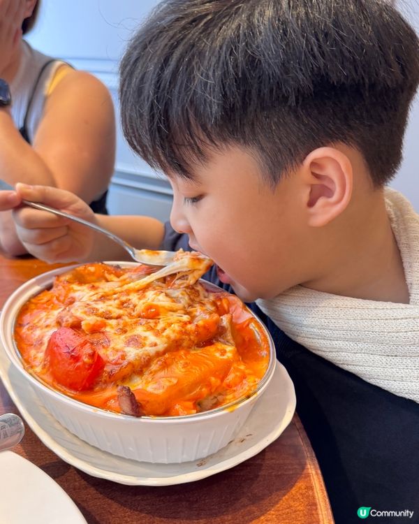 抵食牛扒， 焗飯