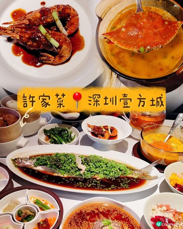 📍深圳必吃！高端川菜～許家菜🌶