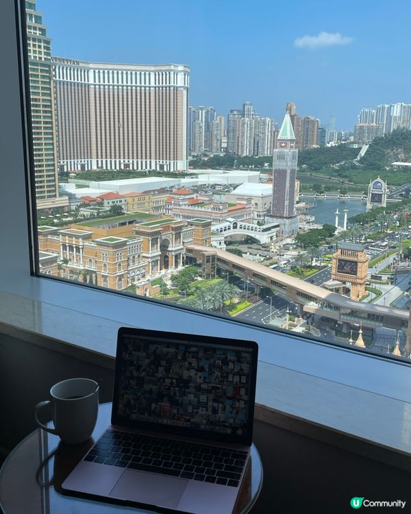 飽覽超美路氹金光大道景觀💖