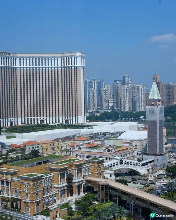 飽覽超美路氹金光大道景觀💖