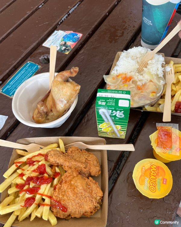 海洋公園的快餐