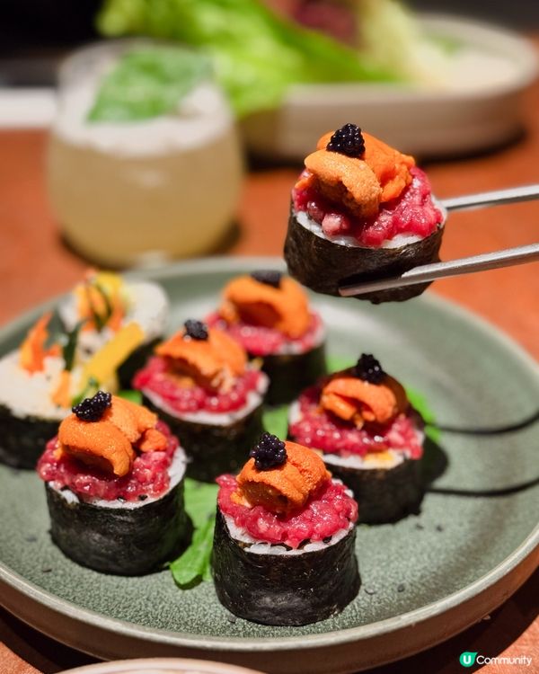 韓國大廚主理｜濟州新鮮食材｜打卡海膽紫菜包飯