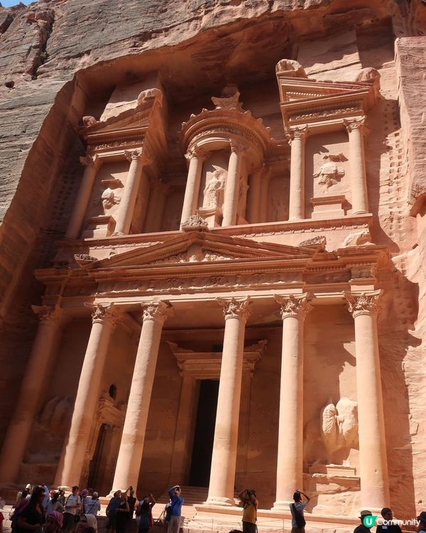 約旦佩特拉古城（Petra) - 世界七大古蹟之一