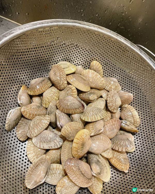 今晚食乜好？豉椒炒花甲😋