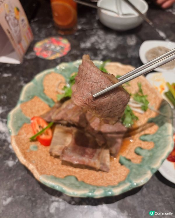 圓方高級韓國菜丨必試海膽生牛肉丨清燉牛肋骨