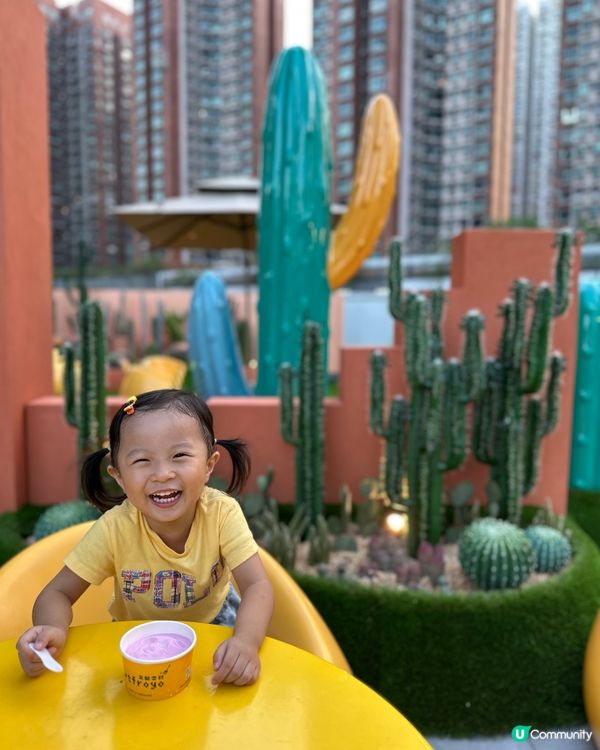 🌵沙田新城市綠洲，妍妍帶你唱遊仙人掌植物園❤️🥰