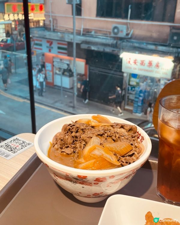 旺角激抵漢堡扒飯