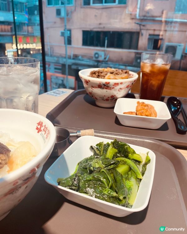 旺角激抵漢堡扒飯