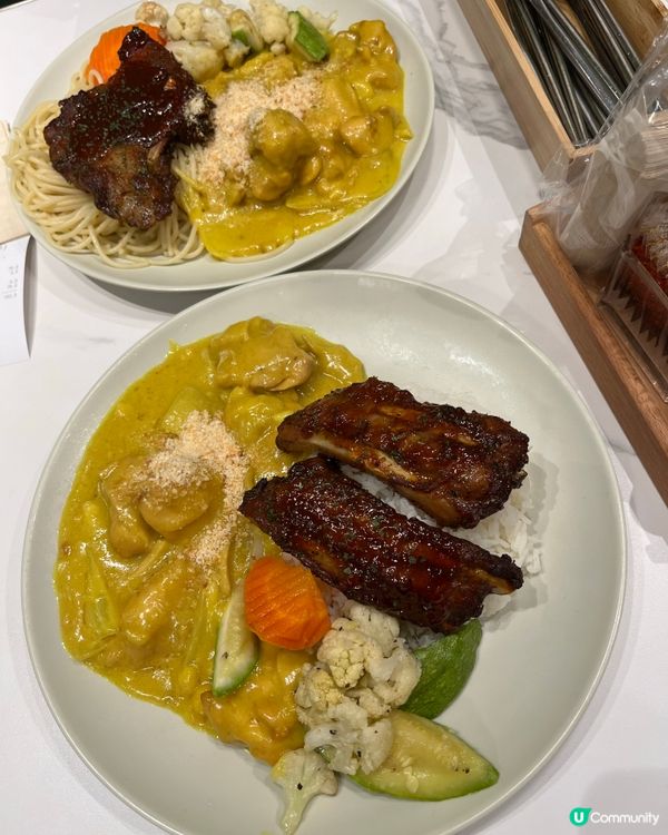 $75勁大碟既葡汁雞+豬勒骨 勁大碟 正呀