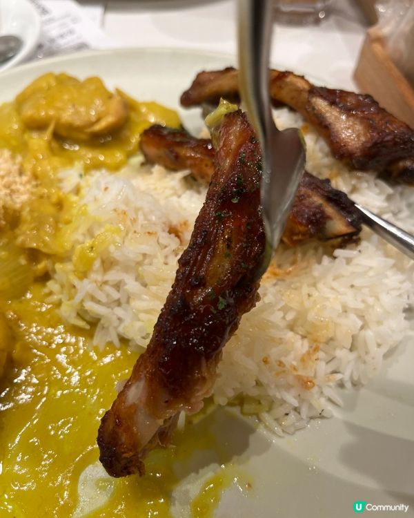 $75勁大碟既葡汁雞+豬勒骨 勁大碟 正呀