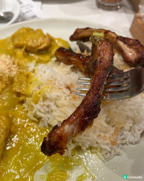 $75勁大碟既葡汁雞+豬勒骨 勁大碟 正呀