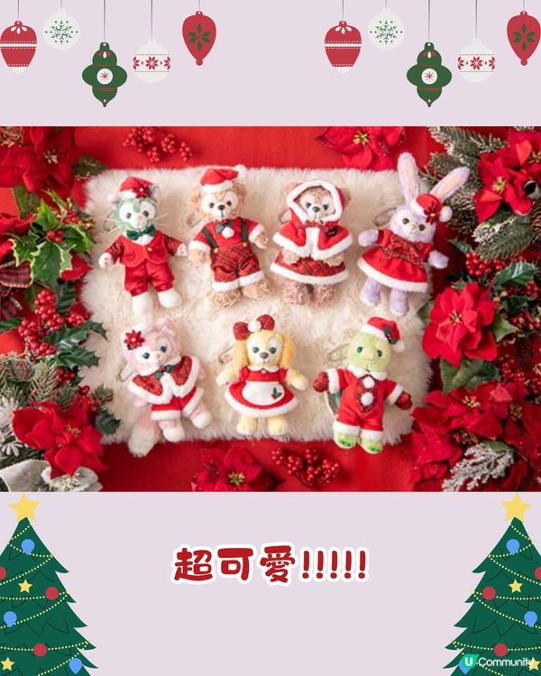 日本東京迪士尼海洋聖誕產品2024🎄🎁必搶冬裝吊飾/ 超靚大公仔😍❄️