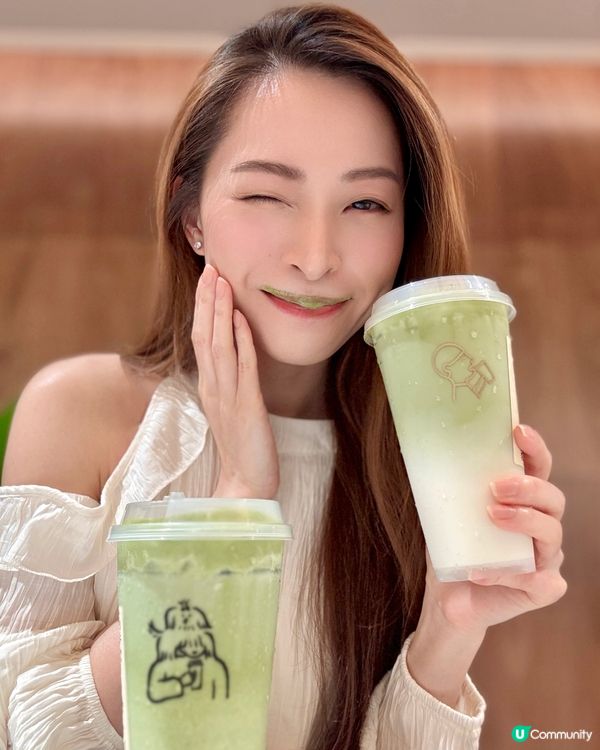 喜茶抹茶新品🍵  
濃抹芝芝抹茶控必試🤤