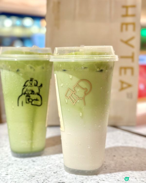 喜茶抹茶新品🍵  
濃抹芝芝抹茶控必試🤤