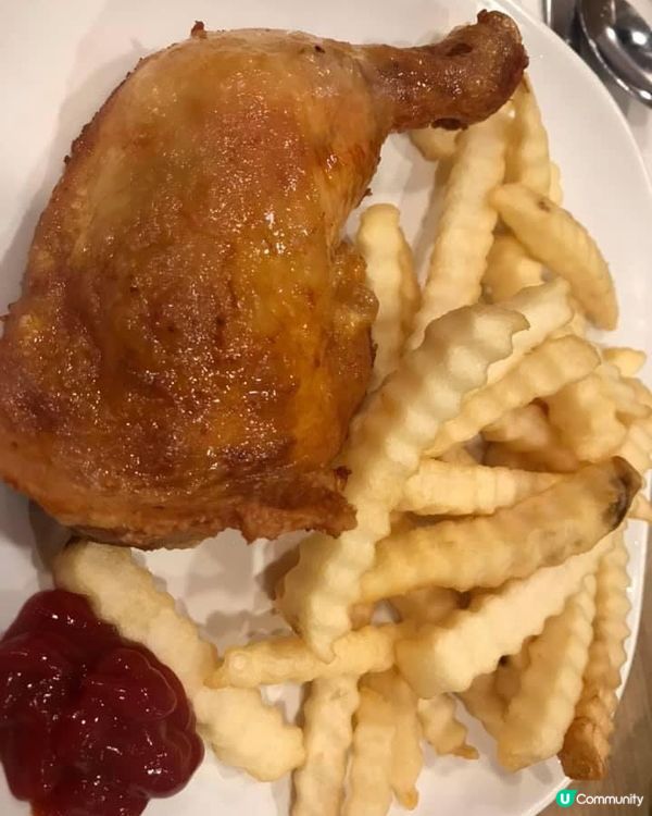 ✨港式經典茶餐：雞脾薯條