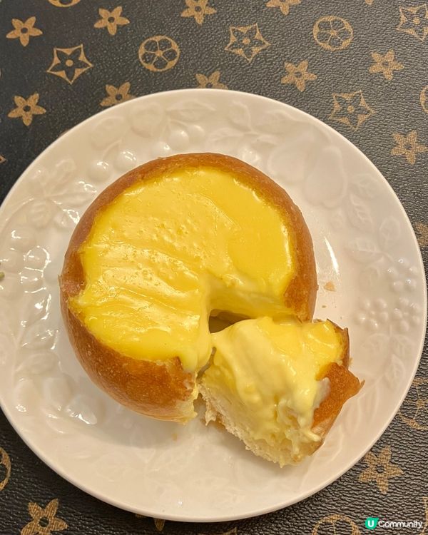 初麥手作烘焙— 布丁包