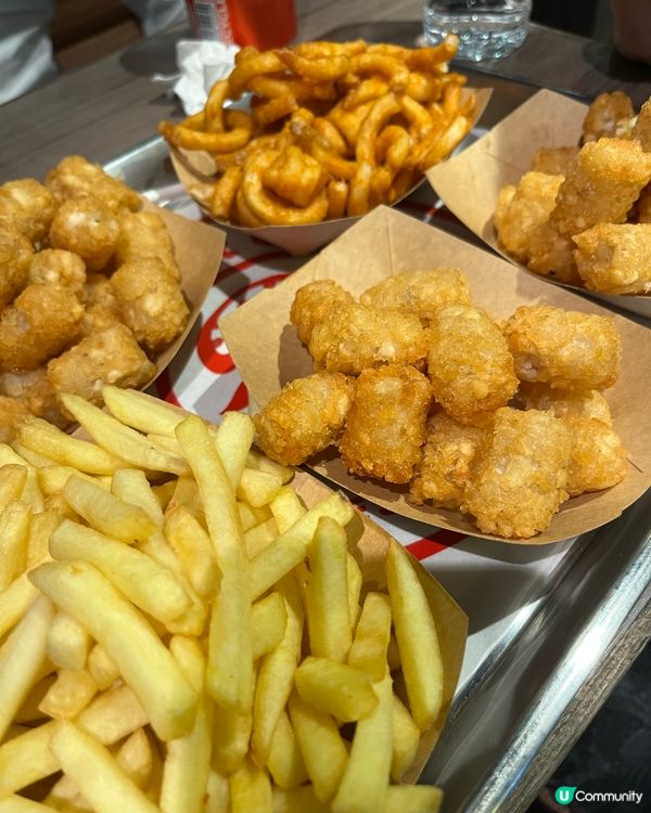 Today’s burger 🍔 是日漢堡餐