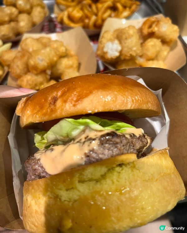 Today’s burger 🍔 是日漢堡餐